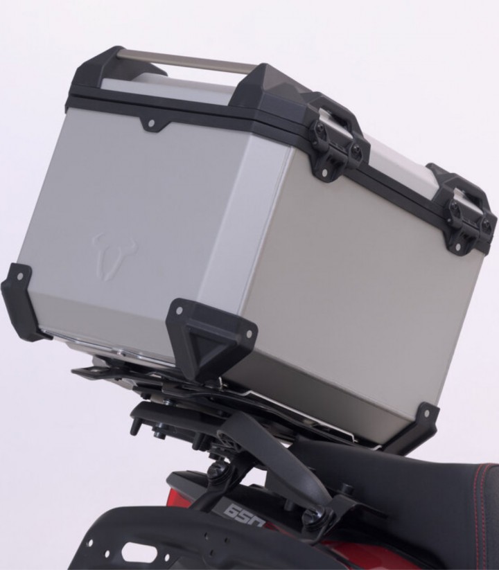 Maleta Superior con Soporte TRAX ADV Plateada 38 L VOGE 650DS / DSX (21) SW-MOTECH GPT.02.049.70000/S GPT.02.049.70000/S