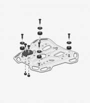 Maleta Superior con Soporte TRAX ADV Plateada 38 L VOGE 650DS / DSX (21) SW-MOTECH GPT.02.049.70000/S GPT.02.049.70000/S