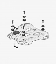 SW-MOTECH 38 L TRAX ADV Side Case with Carrier for VOGE 300 Rally (22) Silver GPT.02.059.70000/S GPT.02.059.70000/S