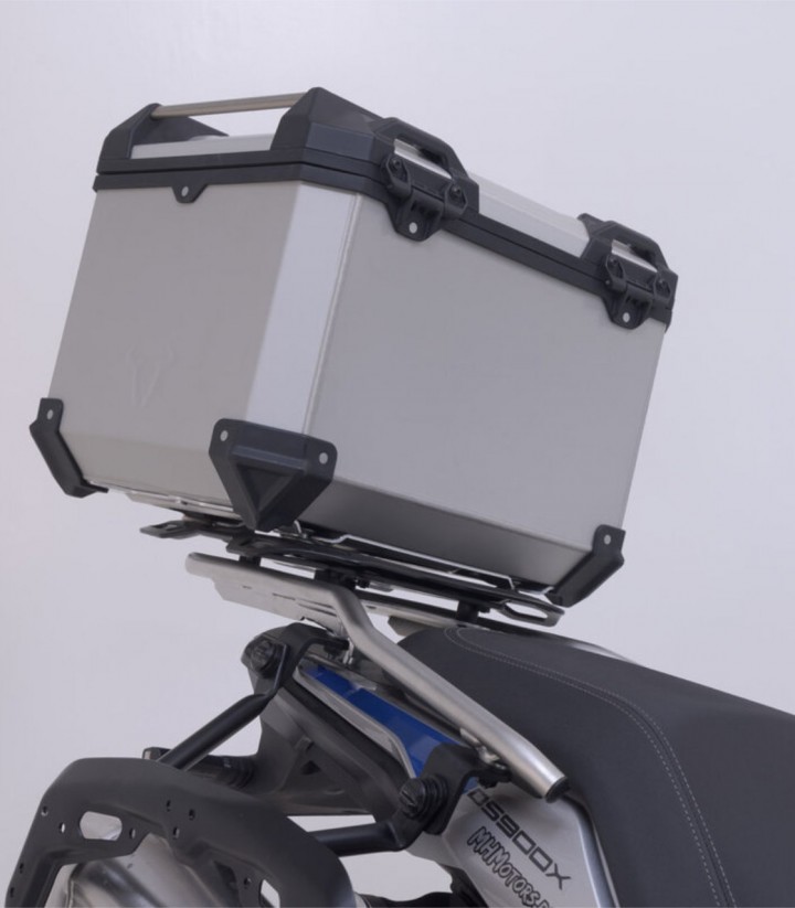 Maleta Superior con Soporte TRAX ADV Plateada 38 L VOGE DS900X (23), DS800X Rally (25), DS625X (24) SW-MOTECH GPT.02.643.7000...