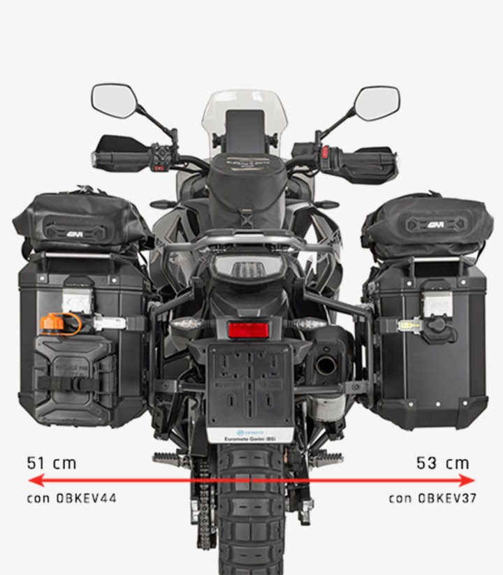 Seitenkofferträger GIVI PL ONE-FIT für CFMOTO 1000 MT-X (26), 800 MT-X (25-26) PLO9230CAM