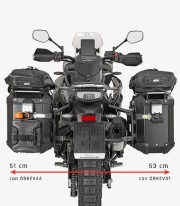 Portamaletas Laterales GIVI PL ONE-FIT para CFMOTO 800 MT-X (25-26) PLO9230CAM