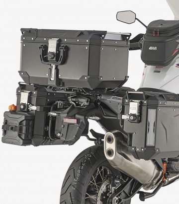 Portamaletas Laterales GIVI PL ONE-FIT para KTM 1290 Super Adventure R / S (21-25), 1390 Super Adventure R / S / S EVO (26) PLOS
