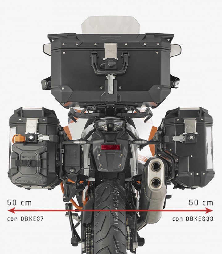 GIVI PL ONE-FIT Pannier Holders for KTM 1290 Super Adventure R (21-25) PLOS7713CAM