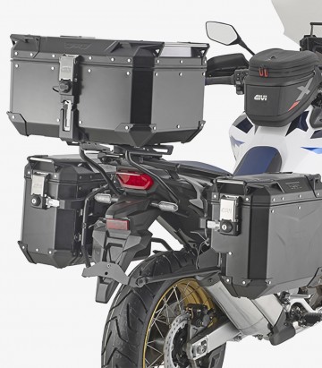 Portamaletas Laterales GIVI PL ONE-FIT para Honda CRF1100L Africa Twin / Adventure Sports (20-26) PLOS1178CAM