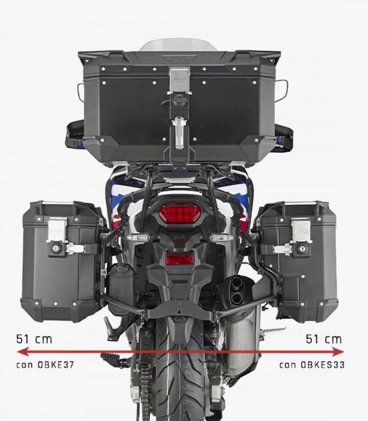 Seitenkofferträger GIVI PL ONE-FIT für Honda CRF1100L Africa Twin (20-26) PLOS1178CAM