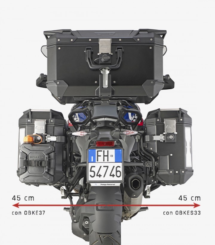 Portamaletas Laterales GIVI PL ONE-FIT para BMW R 1300 GS (24-26) PLOS5143CAM