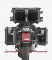 GIVI PL ONE-FIT Pannier Holders for BMW R 1200 GS Adventure (14-18) PLOS5108CAM