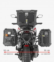 Portamaletas Laterales GIVI PL ONE-FIT para Moto Morini X-CAPE 700 (25-26) PLO9352CAM