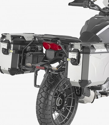 Portamaletas Laterales GIVI PL ONE-FIT para Moto Guzzi Stelvio 1000 (24-26) PLO8208CAM