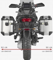 GIVI PL ONE-FIT Pannier Holders for Moto Guzzi Stelvio 1000 (24-26) PLO8208CAM