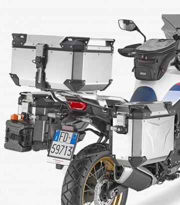 Portamaletas Laterales GIVI PL ONE-FIT para Honda XL 750 Transalp (23-26), XL 750 Transalp E-Clutch (26) PLO1201CAM
