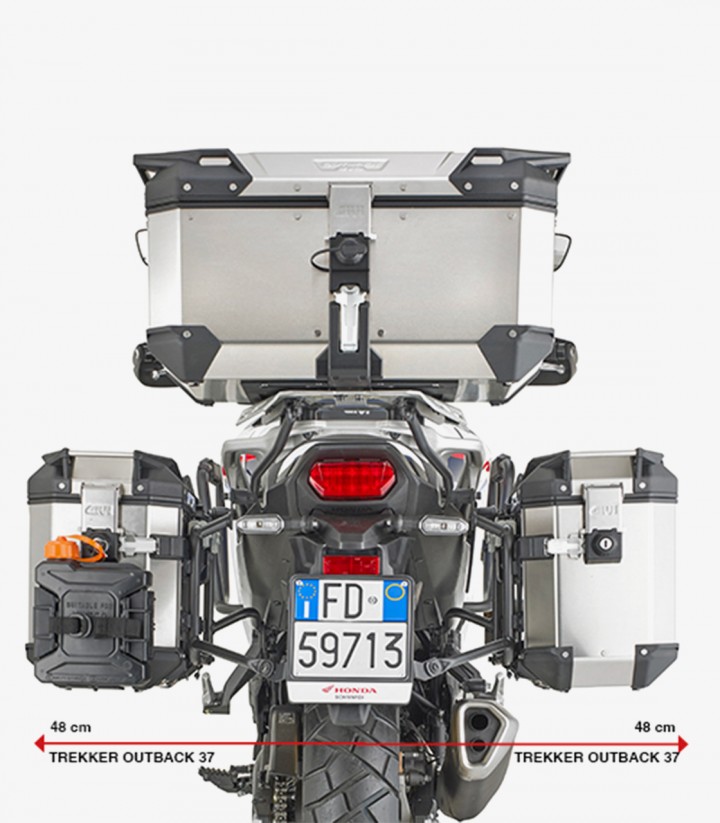 Seitenkofferträger GIVI PL ONE-FIT für Honda XL 750 Transalp (23-26) PLO1201CAM