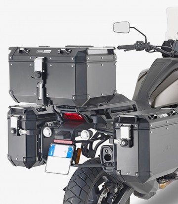 Portamaletas Laterales GIVI PL ONE-FIT para Harley-Davidson Pan America 1250 (21-26) PLO8400CAM