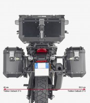 GIVI PL ONE-FIT Pannier Holders for Harley Davidson Pan America 1250 (21-26) PLO8400CAM