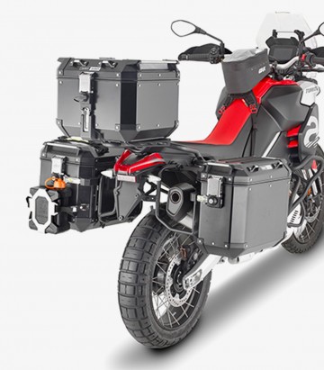 Portamaletas Laterales GIVI PL ONE-FIT para Aprilia Tuareg 660 (21-26), Tuareg Rally 660 (25-26) PLO6710CAM