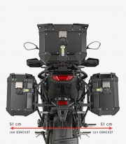 GIVI PL ONE-FIT Pannier Holders for Yamaha Tracer 9 / Tracer 9 GT / Tracer 9 GT+ (25-26) PLO2171CAM
