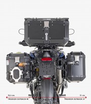 Portamaletas Laterales GIVI PL ONE-FIT para Triumph Tiger 1200 GT / GT Pro (22-26) PLO6422CAM