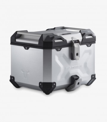 SW-MOTECH 38 L TRAX ADV Side Case with Carrier for KTM 250 / 390 Adventure (25) Silver GPT.04.417.70000/S