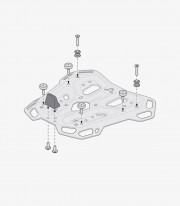 Maleta Superior con Soporte DUSC XL Negro 55 L para Varios Modelos de Husqvarna y KTM SW-MOTECH GPT.04.790.66000/B GPT.04.790...