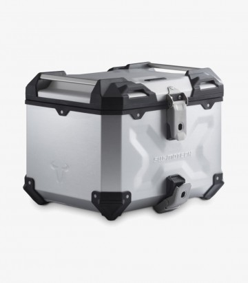 Maleta Superior con Soporte TRAX ADV Plateada 38 L KTM 1290 Super Duke GT (16) SW-MOTECH GPT.04.792.70000/S