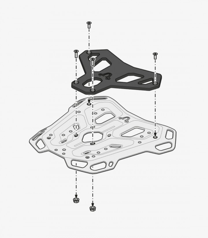 Maleta Superior con Soporte URBAN ABS Negro 16-29 L KTM 1290 / 1390 Super Adventure (21-24) SW-MOTECH GPT.04.835.60000/B GPT....