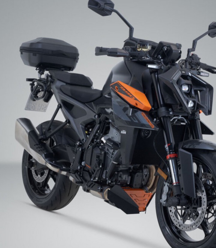 Topcase mit Träger URBAN ABS Schwarz 16-29 L KTM 990 Duke (23) SW-MOTECH GPT.04.994.60000/B