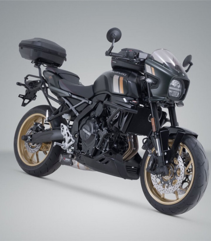 Maleta Superior con Soporte URBAN ABS Negro 16-29 L Suzuki GSX-8T / TT (25) SW-MOTECH GPT.05.031.60000/B GPT.05.031.60000/B