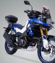SW-MOTECH URBAN ABS 16-29 L Top Case with Carrier for Suzuki V-Strom 650 (16), V-Strom 1000 (14-19), V-Strom 1050 (19-22) Bla...