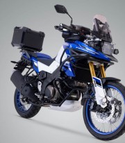 SW-MOTECH 38 L TRAX ADV Side Case with Carrier for Suzuki V-Strom 650 (16), V-Strom 1000 (14-19), V-Strom 1050 (19-22) Black ...