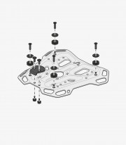 Maleta Superior con Soporte TRAX ADV Negra 38 L Suzuki V-Strom 650 (16), V-Strom 1000 (14-19), V-Strom 1050 (19-22) SW-MOTECH...