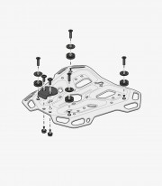SW-MOTECH 38 L TRAX ADV Side Case with Carrier for Suzuki V-Strom 800 / DE (22) Silver GPT.05.845.70000/S GPT.05.845.70000/S