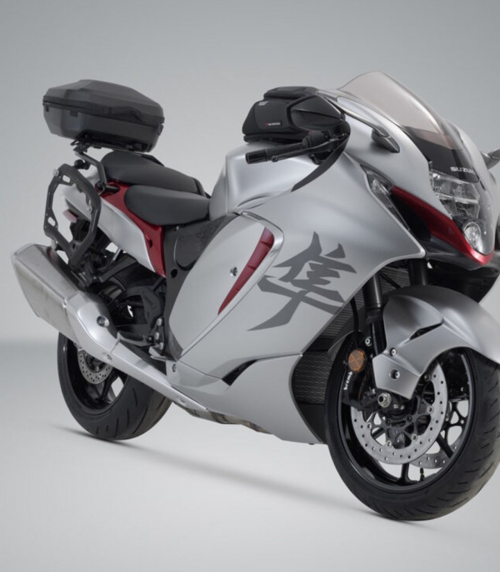 Maleta Superior con Soporte URBAN ABS Negro 16-29 L Suzuki GSX 1300 R Hayabusa (20) SW-MOTECH GPT.05.987.60000/B GPT.05.987.6...