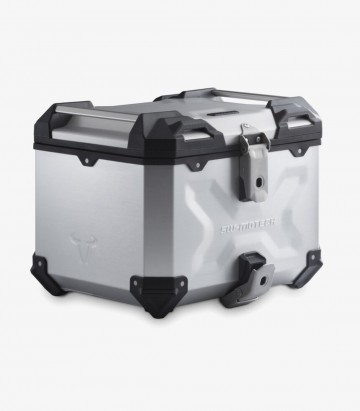 SW-MOTECH 38 L TRAX ADV Side Case with Carrier for Yamaha Tracer 7 (25) Silver GPT.06.020.70000/S