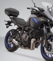 SW-MOTECH URBAN ABS 16-29 L Top Case with Carrier for Yamaha MT-07 Tracer (16-25), Tracer 700 (16-20), Tracer 7 (21-25) Black...
