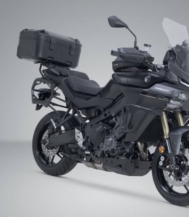 Maleta Superior con Soporte DUSC XL Negro 55 L Yamaha Tracer 9 (24) SW-MOTECH GPT.06.597.66000/B GPT.06.597.66000/B