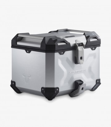 Maleta Superior con Soporte TRAX ADV Plateada 38 L Yamaha Tracer 9 (24) SW-MOTECH GPT.06.597.70000/S