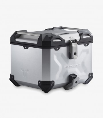 SW-MOTECH 38 L TRAX ADV Side Case with Carrier for Yamaha Ténéré 700 (19-24) Silver GPT.06.799.70000/S