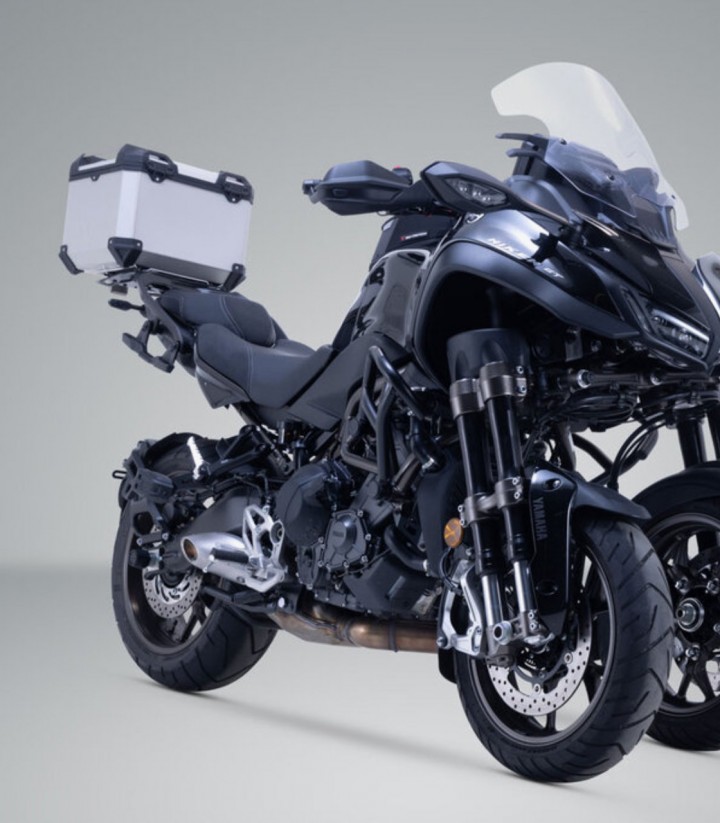 Maleta Superior con Soporte TRAX ADV Plateada 38 L Yamaha NIKEN GT (22) SW-MOTECH GPT.06.838.70000/S GPT.06.838.70000/S