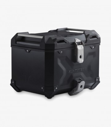 Maleta Superior con Soporte TRAX ADV Negra 38 L Yamaha Tracer 900 GT (18-20), Tracer 900, MT-09 Tracer, FJ-09 (17-20) SW-MOTECH 