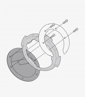Adaptador Bolsas Depósito Tanklock/ED GIVI BF08