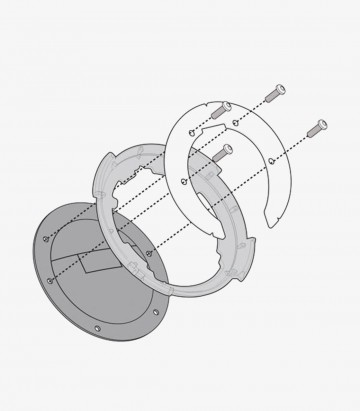 GIVI Tanklock/ED Tank Bag Adapter BF09