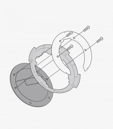 Adaptador Bolsas Depósito Tanklock/ED GIVI BF12