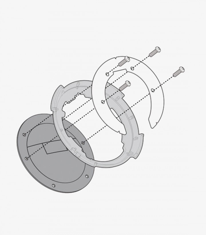 Tankrucksack-Adapter Tanklock/ED GIVI several BMW models BF22