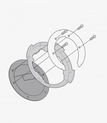 Adaptador Bolsas Depósito Tanklock/ED GIVI BF22