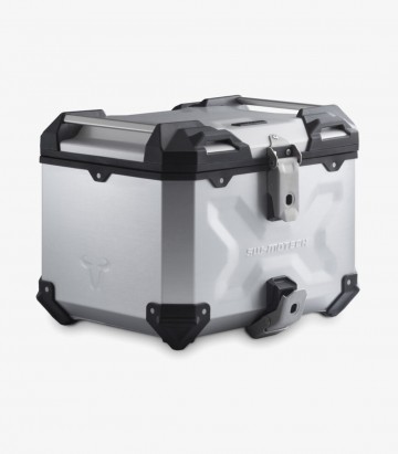 Maleta Superior con Soporte TRAX ADV Plateada 38 L BMW R 1200 GS (04-12) SW-MOTECH GPT.07.352.70000/S
