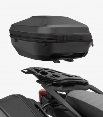 SW-MOTECH URBAN ABS 16-29 L Top Case with Carrier for BMW F800GS / F700GS / F800GS Adventure (12-18), F650GS Twin (07-12) Black 