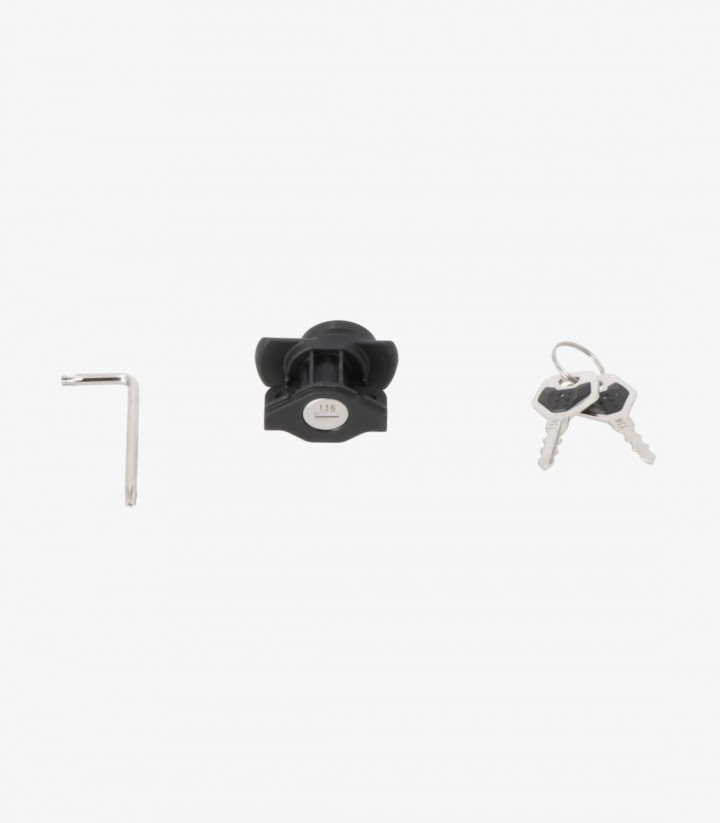 Topcase mit Träger DUSC Schwarz 55 L BMW F 650 GS Twin (07-12), F 700 GS (12-18), F 800 GS (08-18) SW-MOTECH GPT.07.558.66000/B