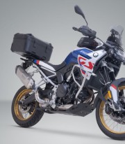 SW-MOTECH DUSC XL 55 L Top Case with Carrier for BMW F800GS / F700GS / F800GS Adventure (12-18), F650GS Twin (07-12) Black GP...