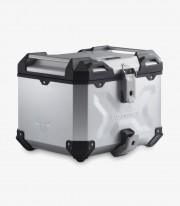 Maleta Superior con Soporte TRAX ADV Plateada 38 L BMW F 700 GS (12-18), F 800 GS (08-18), F 650 GS Twin (07-12) SW-MOTECH GP...